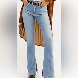 Free People //Citizens of Humanity Georgia Bootcut /leg slit /PREMIUM VINTAGE 25